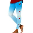 thumbnail image 2 of Christmas Leggings for Women 2025 Casual Festive Graphic High Waisted Yoga Pants Holiday Tights, 2 of 5