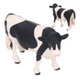 thumbnail image 4 of Simmental Cattle Figurine, Animal Statue Exquisite Workmanship Small Portable Strong Durable  for Toys, 4 of 8