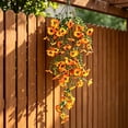 thumbnail image 7 of Artificial Petunia Hanging Vines Fake Silk Flowers for Outdoor Wall Porch Balcony, 7 of 7