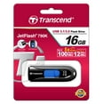 thumbnail image 2 of Transcend 16GB JetFlash 790 USB 3.0 Flash Drive - 16 GB - USB 3.0 - Black, Blue, 2 of 2