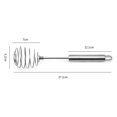 thumbnail image 3 of de acero inoxidable Utensilios de cocina Herramienta de agitación de bobina manual de de huevos manual para mezclar Cre Soledad batidor de huevos, 3 of 10