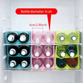 thumbnail image 3 of 3 soportes para cerveza, soporte para latas de refresco, soporte para cerveza, estante de almacenamiento para botellas, organizador para refrigerador, azul, 3 of 6