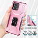 thumbnail image 2 of Funda para GANGXUN Motorola Moto G Stylus 5G 2023 - Soporte metálico, Función magnética, Rosa, 2 of 5