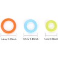 thumbnail image 1 of Hltser 240pcs Knitting Stitch Markers  Plastic Smooth Coloured O-Rings  Clear Storage Box  Modern  Multicolor  Adults  Unisex  Life-Size  Not Foldable, 1 of 7