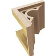 thumbnail image 6 of 8"W x 8"D x 8"H Wide Sheridan Rough Cedar Woodgrain TimberThane Corbel, Primed Tan, 6 of 6