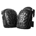 thumbnail image 1 of 1 Paire de Genouillères avec Sangles Réglables Coque en PVC Genouillères pour Protection de Travail Intensif Coussin de Protection de Travail, 1 of 8