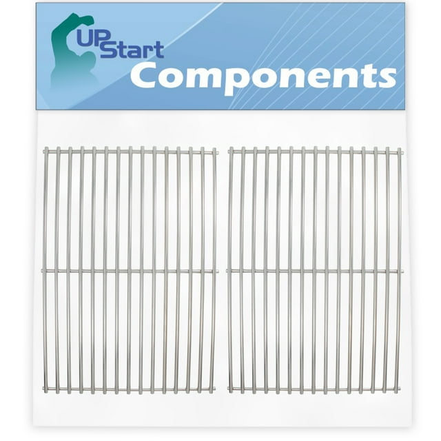 2-Pack BBQ Grill Cooking Grates Replacement Parts for Coleman 85-3028-6 - Compatible Barbeque Grid 18 1/4"