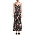 thumbnail image 5 of Nine.Eight Women Shirred Waist Wrap Maxi Dress, 5 of 7