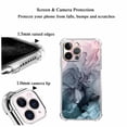 thumbnail image 4 of Blue Sand Case for iPhone 12 Pro Max,Aesthetic Art Design Pattern Soft Full TPU Bumper Cover, 4 of 5