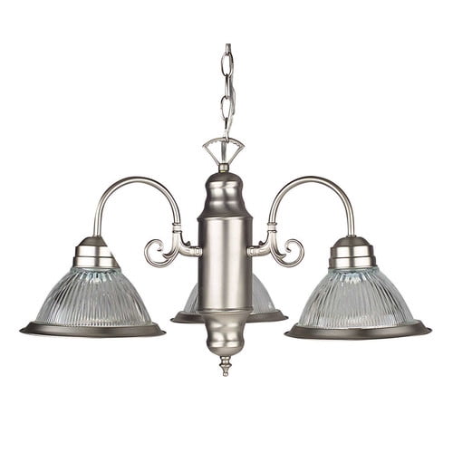 Winston Porter Dew 3Light Shaded Chandelier