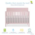 thumbnail image 2 of Fisher-Price Meadowbrook 4-in-1 Convertible Baby Crib by Dream On Me, Pink, 2 of 10