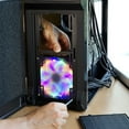 thumbnail image 6 of Fnochy 120mm CPU Cooling Fan PC Case Fan Quiet Hydraulic Bearing 25dB PWM Intelligent Temp Control 45CFM RGB Lighting Low-Noise Computer Radiator Fan, 6 of 6