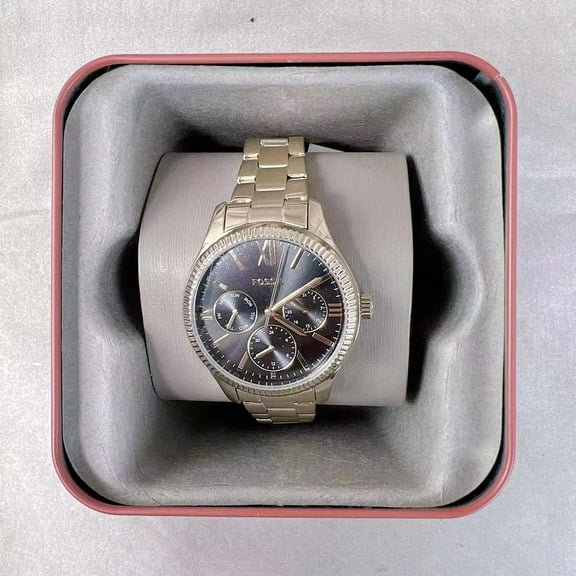 Fossil BQ3757 Rye Multifunction Gold-Tone Stainless Steel Watch