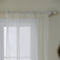 thumbnail image 2 of Cortina Traslucida Castelog Color Blanco 1 Panel 140X210 C0139, 2 of 6