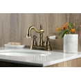 thumbnail image 3 of Kingston Brass Heritage Two Handle 4" Centerset Lavatory Faucet with Retail Pop-up, 3 of 5