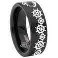 thumbnail image 6 of Nautical Tungsten Carbide Ring, 6 of 9