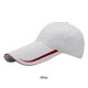 thumbnail image 5 of Qarigey Gorra de béisbol ajustable, transpirable, de amplia aplicación, ligera y cómoda, sombrero de pesca para el sol Sombreros blanco, 5 of 6