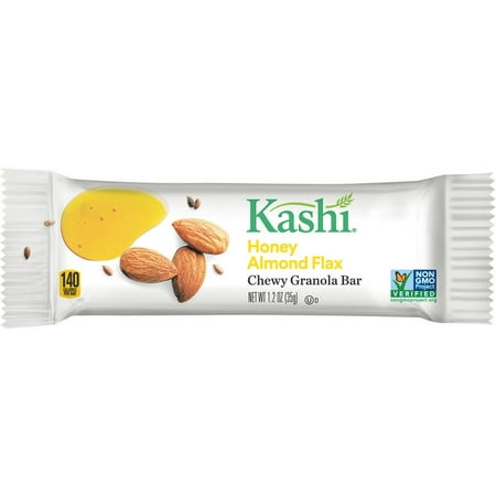 Kashi Honey Almond Flax Chewy Granola Bar - Honey Almond - 12 / Box
