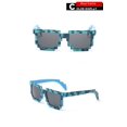 thumbnail image 3 of Gafas de sol estampadas para adultos Gafas de sol de moda a cuadros de moda, 3 of 5
