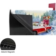 thumbnail image 4 of GZHJMY Magnetic Mailbox Covers Christmas Car Winter Mailbox Stickers MailWraps Post Cover 20.7x18.03 inch Home Decor, 4 of 5