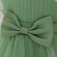thumbnail image 2 of Cute Prom Tutu-Dresses for Girls with Hairbands 6M-3Y Toddlers Kids Trendy High Waisted A-Line Solid Birthday Party Flower Girl Dress, 2 of 8