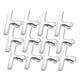 thumbnail image 2 of Kearding Clips de bolsa de virutas de Metal de 12 piezas Clips de acero inoxidable resistentes y duraderos de amplia aplicación hechos Almacenamiento y organización del hogar grande 12*7cm, 2 of 6