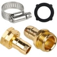 thumbnail image 6 of 3 Pack Garden Hose Repair Kit, Hose Connector Repair Mender Kit with Stainless Clamp, Fits 3/4"-5/8" Water Hose Repair Fittings, 6 of 7