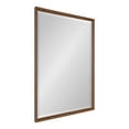 thumbnail image 1 of Kate and Laurel Calter Framed Wall Mirror, 25.5x37.5, Walnut Brown, 1 of 7