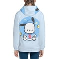 thumbnail image 2 of Sanrio Pochacco Kids' Hoodie 3d Print Sweatshirt Soft Pullover Hooded With Big Pockets Fans Gifts For Boys Or Girls Small, 2 of 7