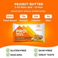 thumbnail image 4 of PROBAR - Barra de comida, mantequilla de maní, sin OGM, sin gluten, saludable, a base de plantas, ingredientes de alimentos integrales, energía natural (12 unidades), 4 of 5