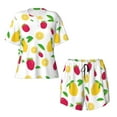 thumbnail image 4 of Xecao Strawberry and Lemon print Swimsuit for women, Summer-ready, sporty style.Quick-dry fabric. Many sizes & colors., 4 of 9