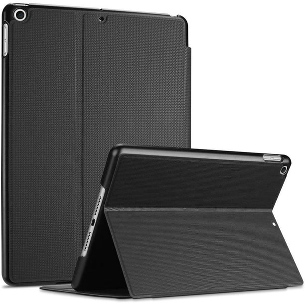 Funda ProCase para iPad 10.2 de 9.ª, 8.ª y 7.ª generación con soporte, color negro
