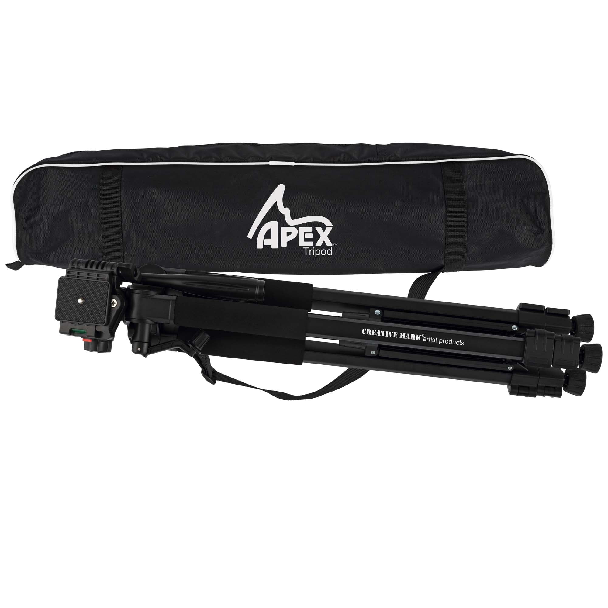 SoHo Urban Artist Pochade Box & Creative Mark Apex Camera Tripod – Portable Adjustable Paint Easel and Storage Organizer for Plein Air Artists & Photographers