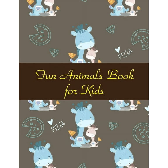 Fun Animals Book for Kids: Christmas Coloring Pages for Boys, Girls,Toddlers Fun Early Learning Art Hobbies Paperback 1710784229 9781710784220 J.K. Mimo