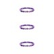 thumbnail image 1 of Pulseras de obsidiana Sonducket con cuentas de piedra natural joyería para mujer cuerda elástica ligera, 1 of 6
