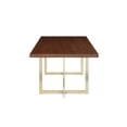 thumbnail image 3 of Elegant Walnut Veneer Dining Table, 3 of 8