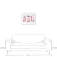 thumbnail image 3 of Creative Products ABD Floral Letters 3 24 x 20 Canvas Wall Art, 3 of 5