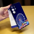 thumbnail image 5 of SKLYDDI Multicolor Lively Amusement Park for Galaxy A03 Case - Impressionistic Ferris Wheel & Booths Design, TPU Flexible Cover, Aesthetic Cute, 5 of 7
