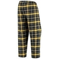thumbnail image 3 of Men's Concepts Sport Navy Milwaukee Brewers Ultimate Plaid Flannel Pajama Pants, 3 of 4
