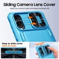thumbnail image 4 of Funda para teléfono móvil GooseBox S25 Edge Wallet RFID Azul, 4 of 8