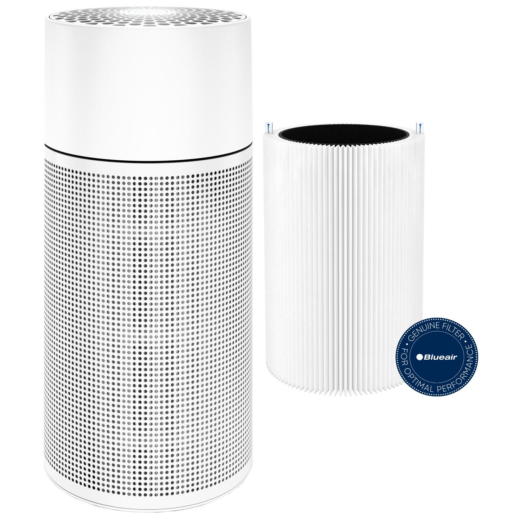 Blueair Blue Pure 411+ Air Purifier, White (2 Count)