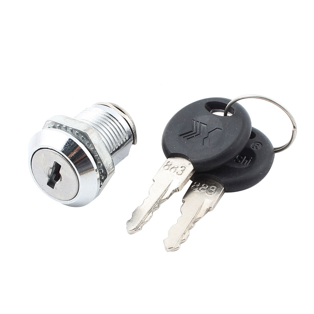 4x 25mm Cam Lock Locker & 2 Keys for Cupboard Cabinet Home Door Desk Pull Drawer 