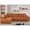 Caramel, variant on Pemberly Row Modular Chenille Sectional Sofa Chaise with Deep Seats in Caramel