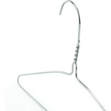 Wideskall 16 inch Metal Wire Clothing Hangers, 13 Gauge Wire, 100 Pack ...