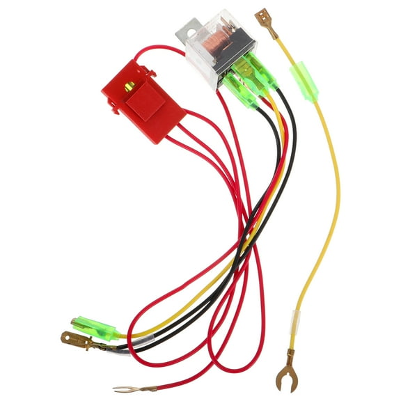 1 Set Horn Wiring Harness Kit Electric Air Car Automotive Supplies