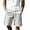 a-51Light Gray10, variant on FINALGANG Mens Elastic Drawstring Plaid Side Stripe Knit Casual Shorts Summer Daily Regular Fit Breathable Side Pocket Walking Sport Bottoms For Men Black XL