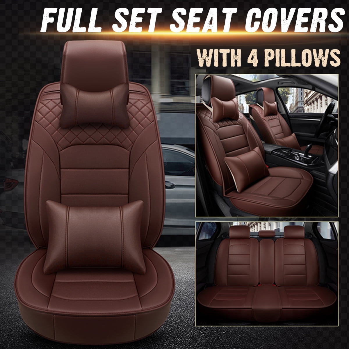 walmart seat covers leather