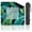 Color 4, variant on Mahjong Mat 31.5" x 31.5" Summer camouflage hawaiian seamless tropical plants Non-Slip Noise Reduction American Mahjong Tiles Table Cover for Dominoes Poker Card Board Games Gift