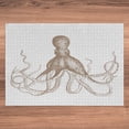 thumbnail image 5 of Ambesonne Octopus Jigsaw Puzzle Durable Cardboard, Marine Animal Tentacles Art, 1000 pcs, Dark Khaki, 5 of 5
