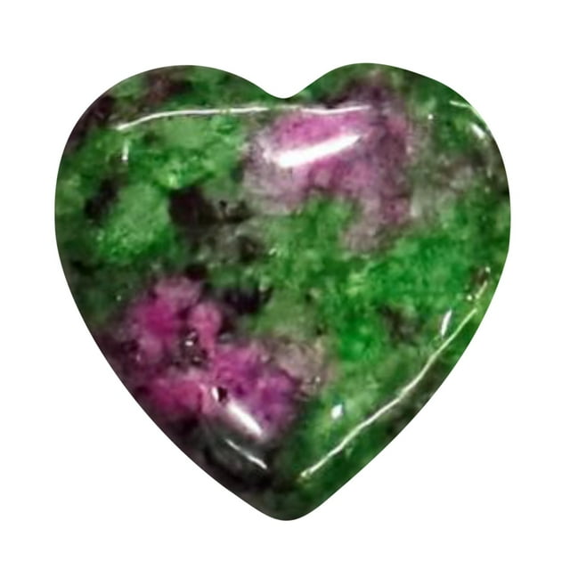 Cristal curativo en forma de corazón, piedra preciosa natural, cuarzo rosa pulido y amatista, para decorar la pecera de casa, regalo curativo